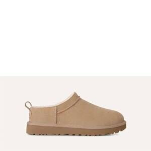 NEW UGG women's classic micro mule in sand